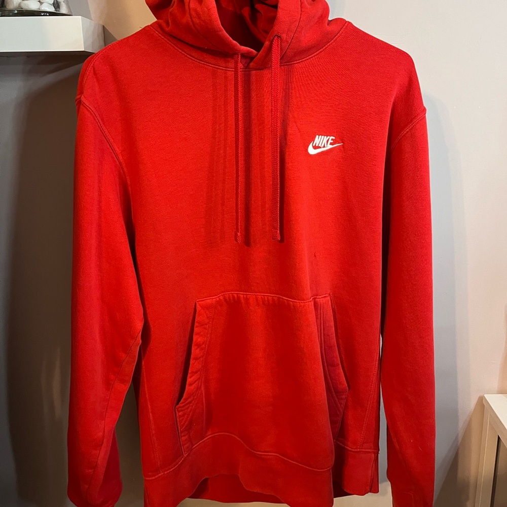 Red Nike Hoodie
